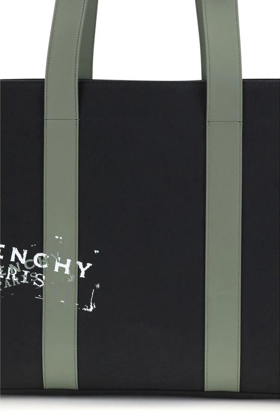 Givenchy Schwarze Baumwoll-Umhängetasche by Givenchy