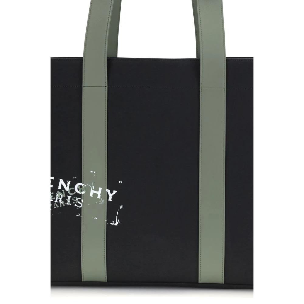 Givenchy Schwarze Baumwoll-Umhängetasche by Givenchy