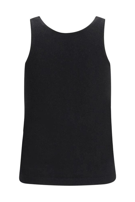 Brunello Cucinelli Schwarze Kaschmir-Tanktops by Brunello Cucinelli