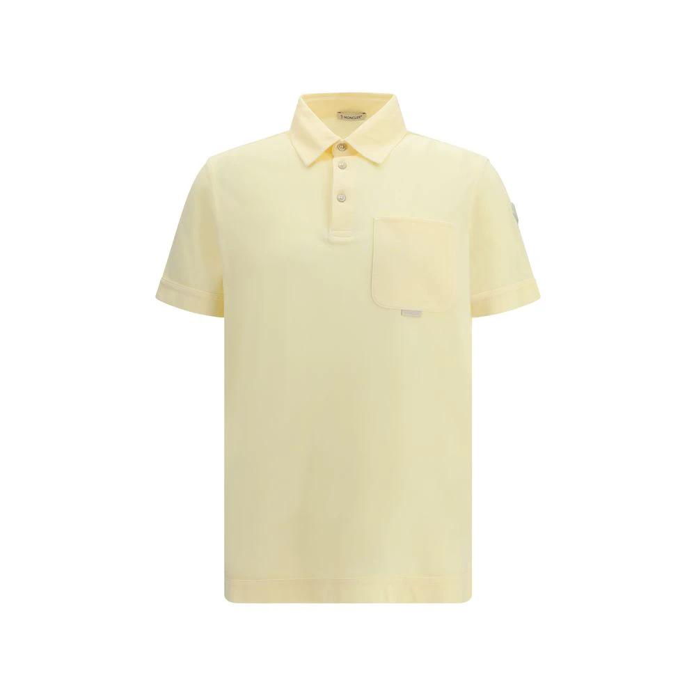 Moncler Zweifarbige Baumwoll-Poloshirt by Moncler