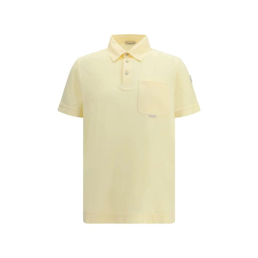 Moncler Zweifarbige Baumwoll-Poloshirt by Moncler