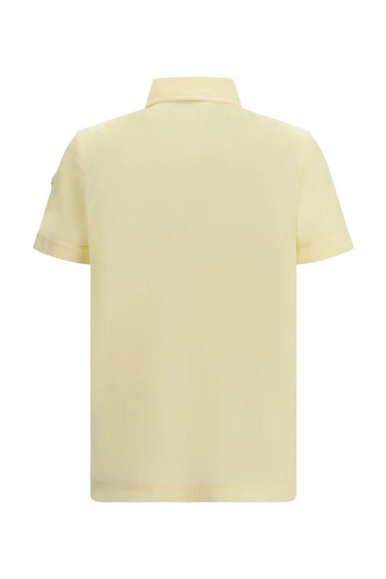 Moncler Zweifarbige Baumwoll-Poloshirt by Moncler