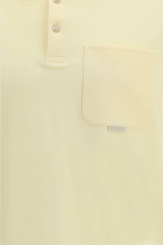 Moncler Zweifarbige Baumwoll-Poloshirt by Moncler