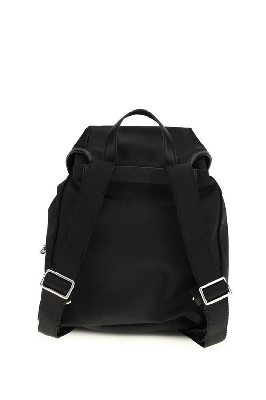 Moncler Schwarzer Polyamid-Rucksack by Moncler