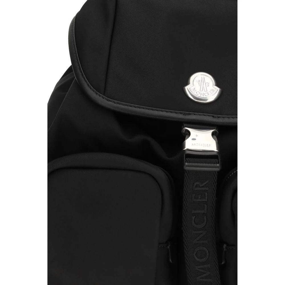 Moncler Schwarzer Polyamid-Rucksack by Moncler