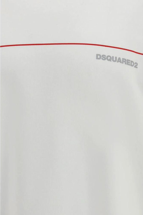 Dsquared² Weißes Baumwoll-T-Shirt by Dsquared²