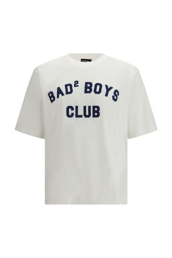 Dsquared² Weißes Baumwoll-T-Shirt by Dsquared²