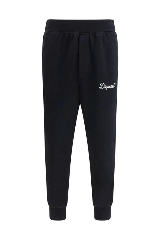 Dsquared² Schwarze Baumwoll-Jogginghose (Trainingshose) by Dsquared²