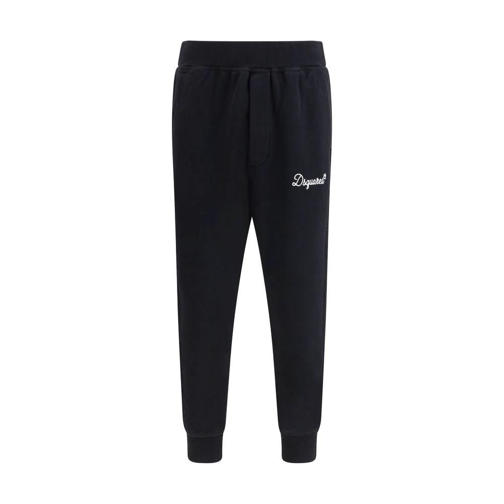 Dsquared² Schwarze Baumwoll-Jogginghose (Trainingshose) by Dsquared²