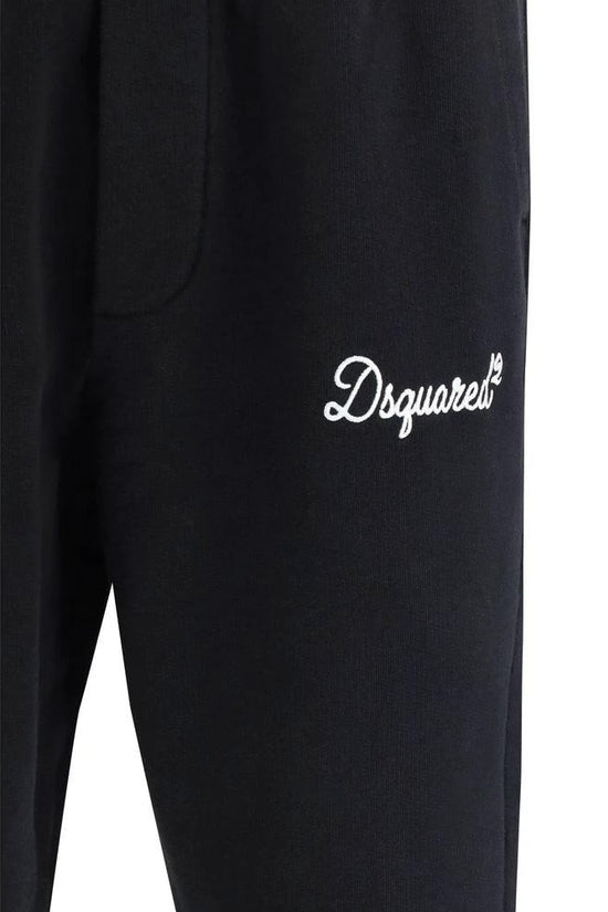 Dsquared² Schwarze Baumwoll-Jogginghose (Trainingshose) by Dsquared²
