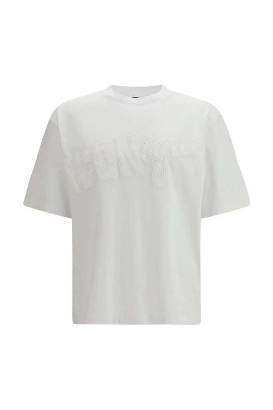 Dsquared² Weißes Baumwoll-T-Shirt by Dsquared²