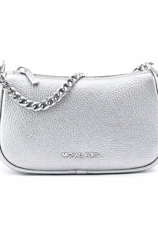 Michael Kors Graue Leder Schultertasche by Michael Kors