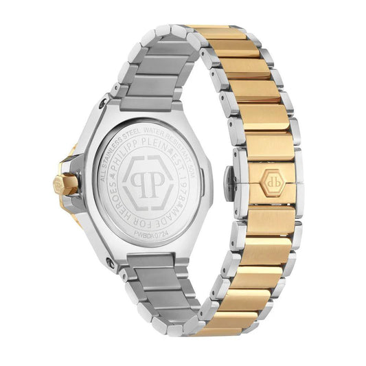 Philipp Plein Goldfarbene Edelstahl-Dresswatch by Philipp Plein