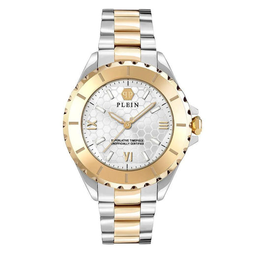 Philipp Plein Goldfarbene Edelstahl-Dresswatch by Philipp Plein