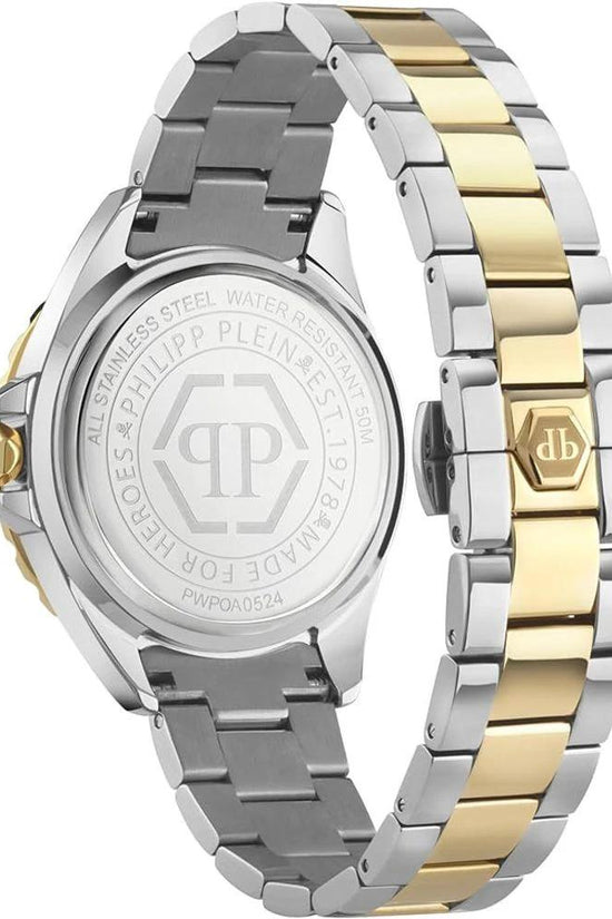 Philipp Plein Goldfarbene Edelstahl-Dresswatch by Philipp Plein
