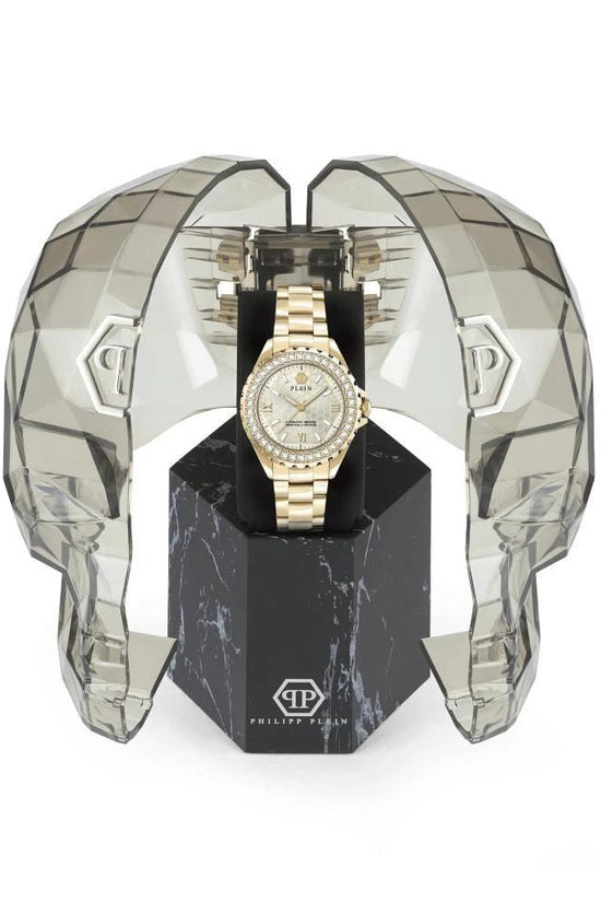 Philipp Plein Gold Stainless Steel Dress Watch by Philipp Plein