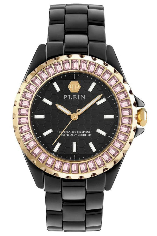 Philipp Plein Schwarze Keramik-Kleideruhr by Philipp Plein