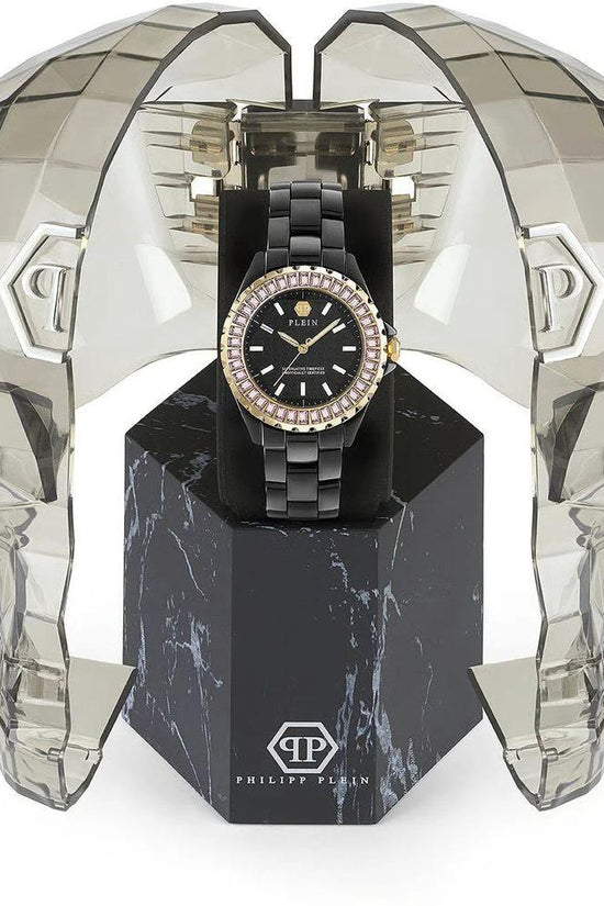 Philipp Plein Schwarze Keramik-Kleideruhr by Philipp Plein