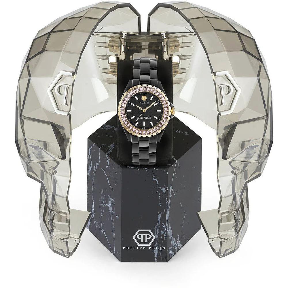 Philipp Plein Schwarze Keramik-Kleideruhr by Philipp Plein