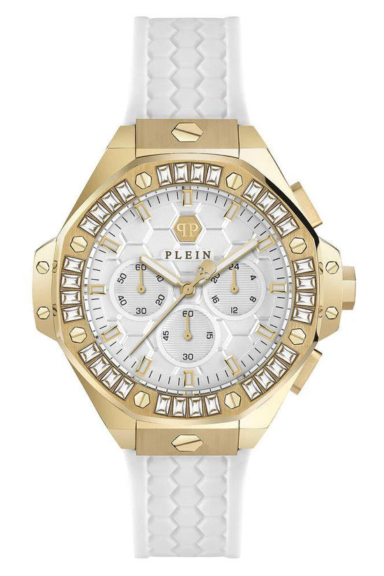 Philipp Plein Weiße synthetische Kleid-Uhr by Philipp Plein
