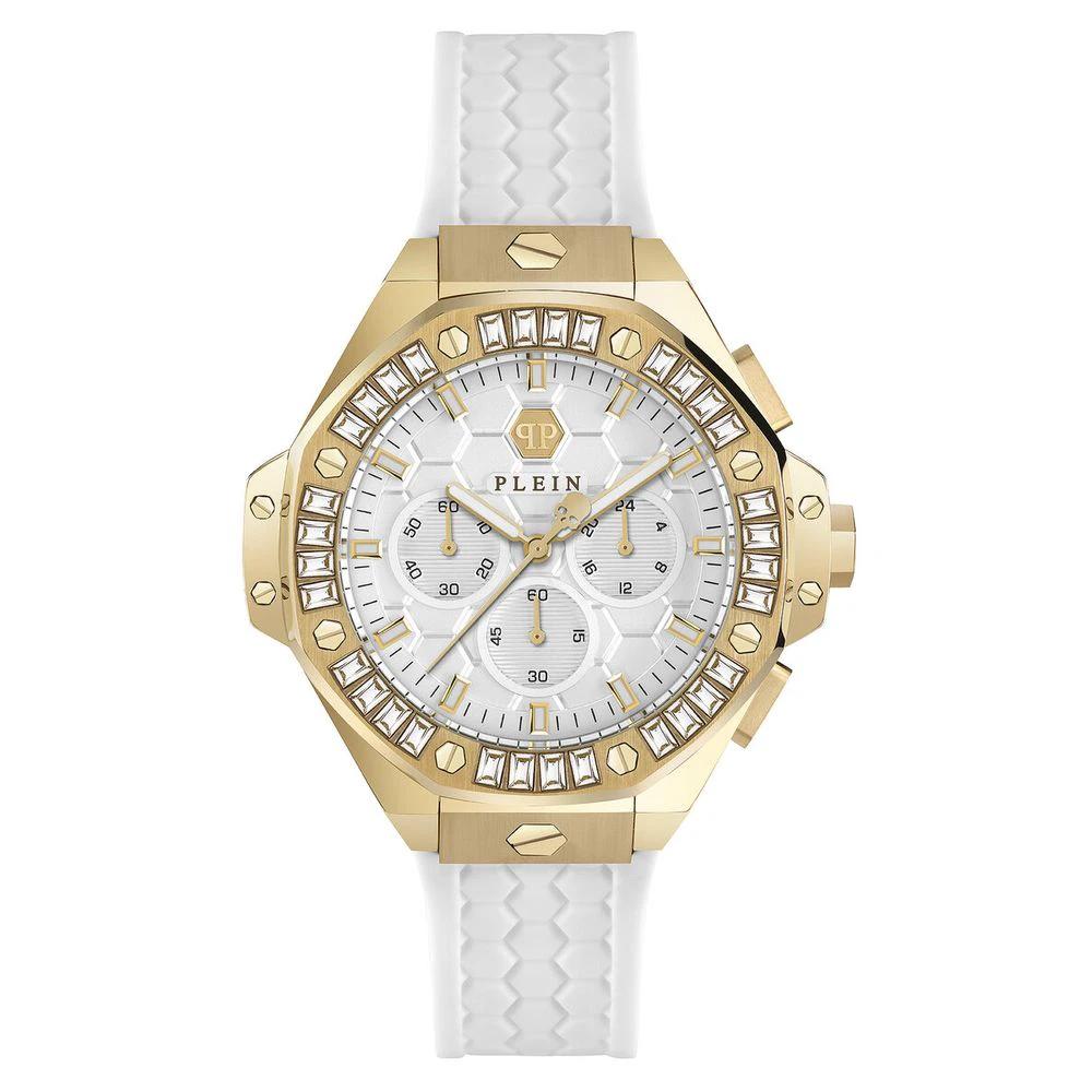 Philipp Plein Weiße synthetische Kleid-Uhr by Philipp Plein