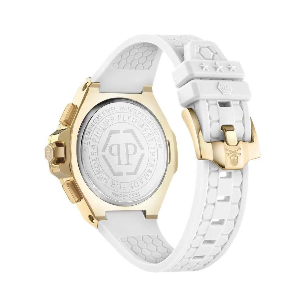 Philipp Plein Weiße synthetische Kleid-Uhr by Philipp Plein
