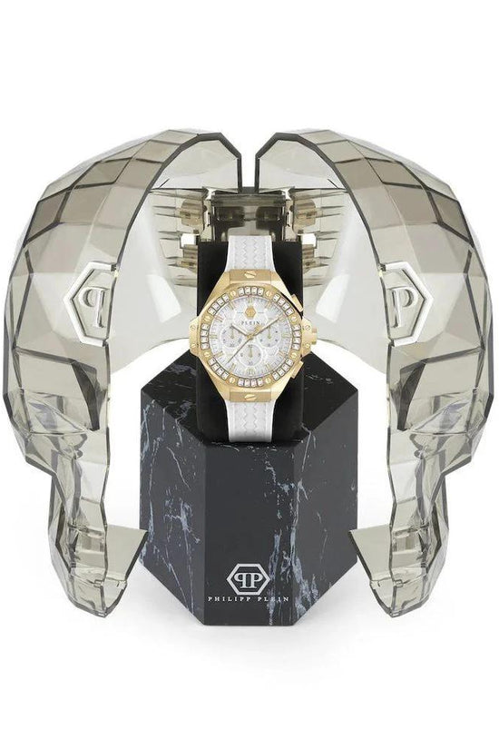 Philipp Plein Weiße synthetische Kleid-Uhr by Philipp Plein