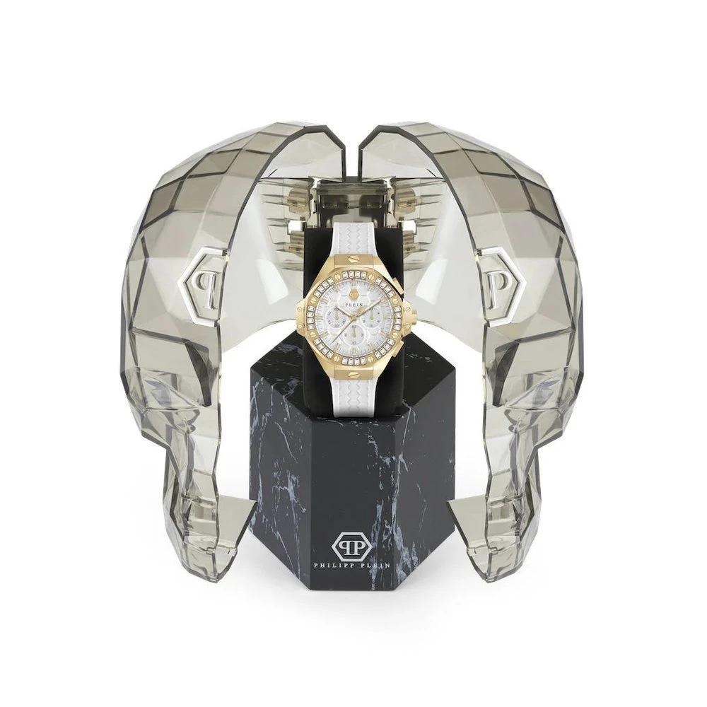 Philipp Plein Weiße synthetische Kleid-Uhr by Philipp Plein