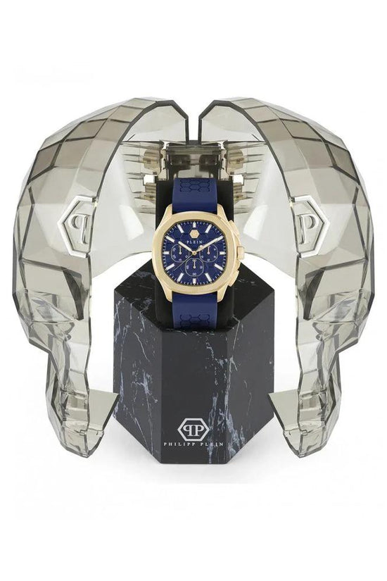 Philipp Plein Blaue synthetische Armbanduhr by Philipp Plein