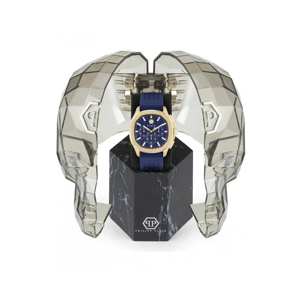 Philipp Plein Blaue synthetische Armbanduhr by Philipp Plein