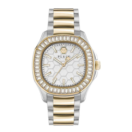 Philipp Plein Goldfarbene Edelstahl-Dresswatch by Philipp Plein