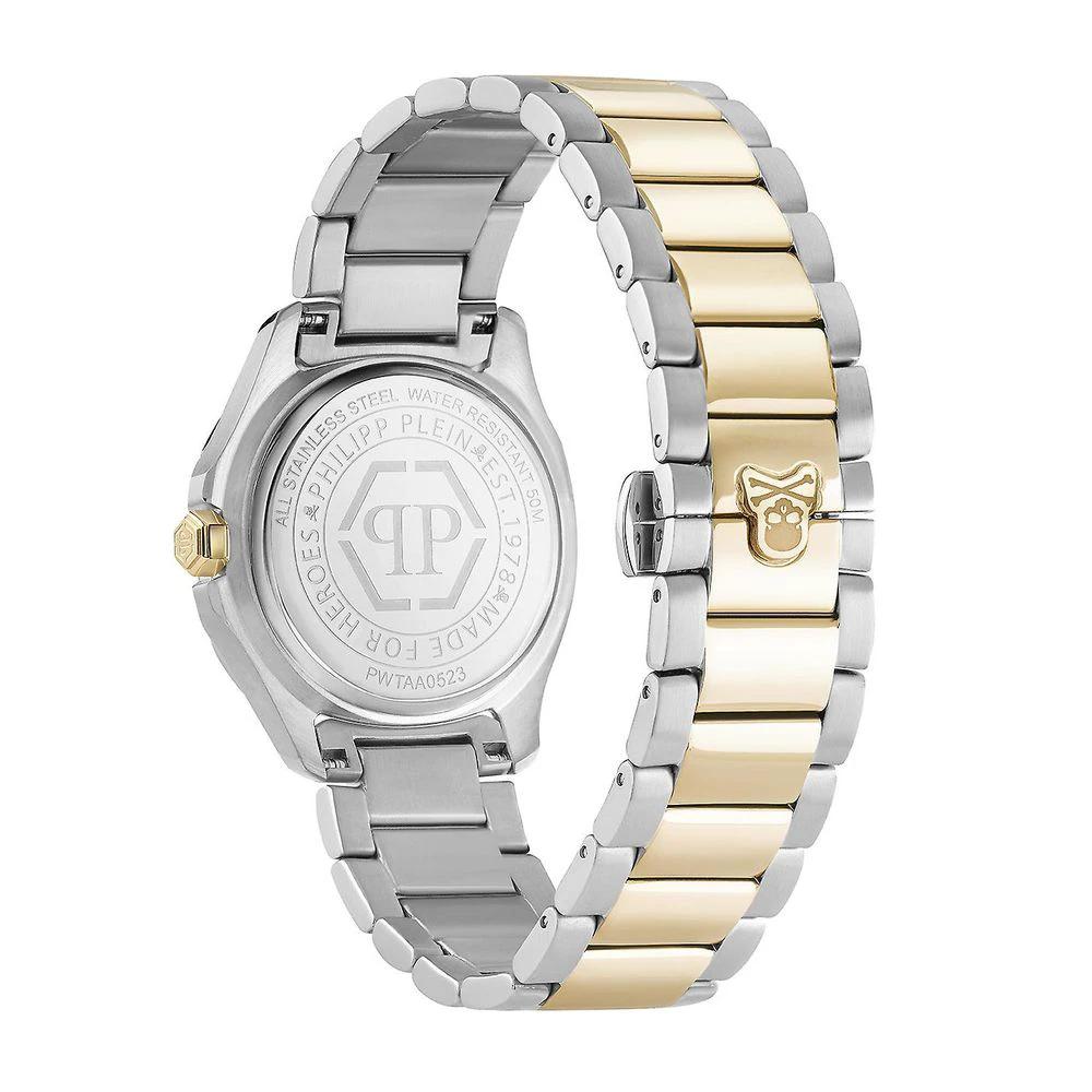 Philipp Plein Goldfarbene Edelstahl-Dresswatch by Philipp Plein