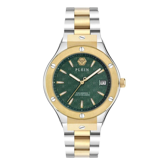 Philipp Plein Goldfarbene Edelstahl-Dresswatch by Philipp Plein