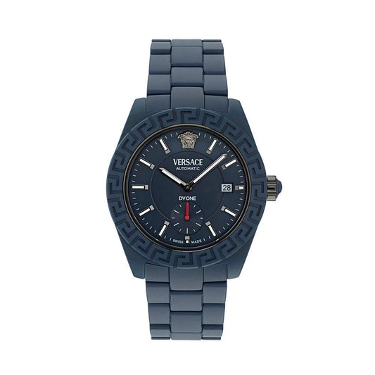 Versace Blaue Keramik-Armbanduhr by Versace