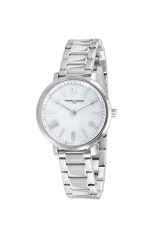 Pierre Cardin Graue Edelstahl-Kleideruhr by Pierre Cardin