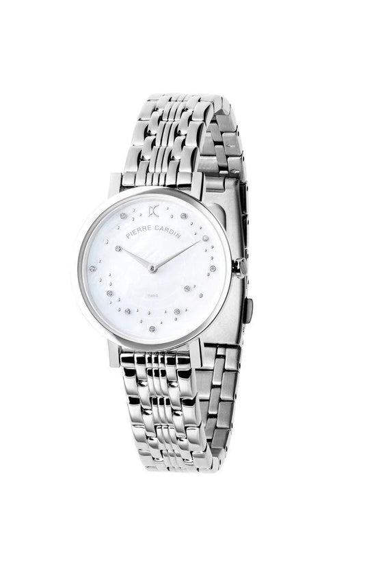 Pierre Cardin Graue Edelstahl-Dresswatch by Pierre Cardin