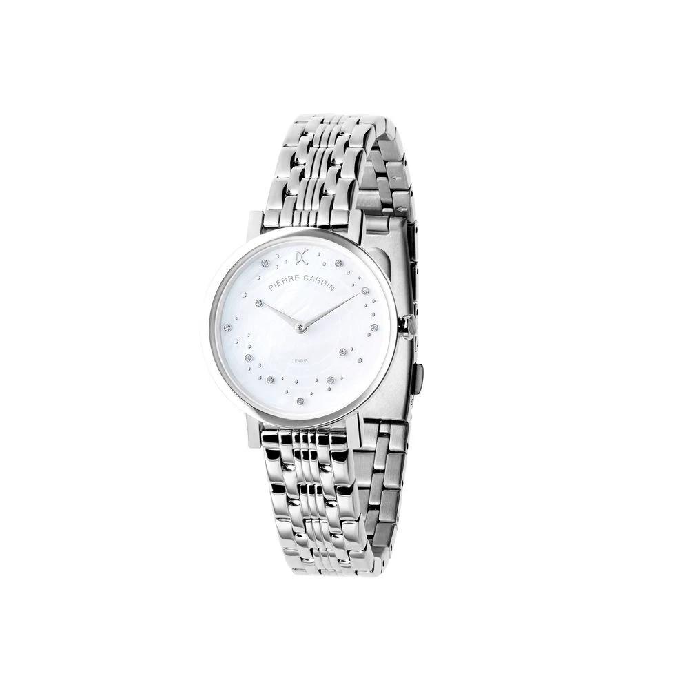 Pierre Cardin Graue Edelstahl-Dresswatch by Pierre Cardin