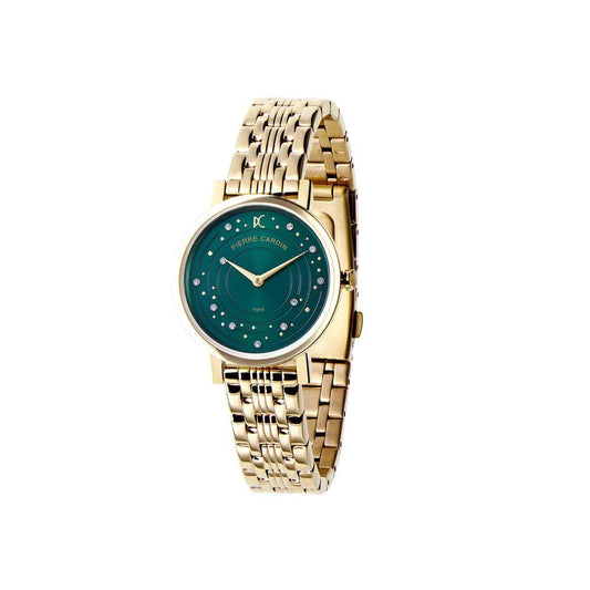 Pierre Cardin Goldfarbene Edelstahl-Dresswatch by Pierre Cardin