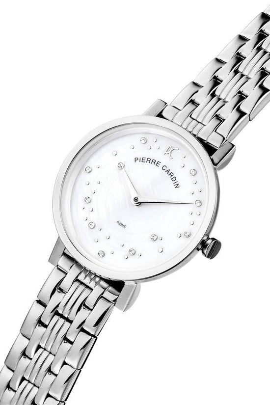 Pierre Cardin Graue Edelstahl-Dresswatch by Pierre Cardin