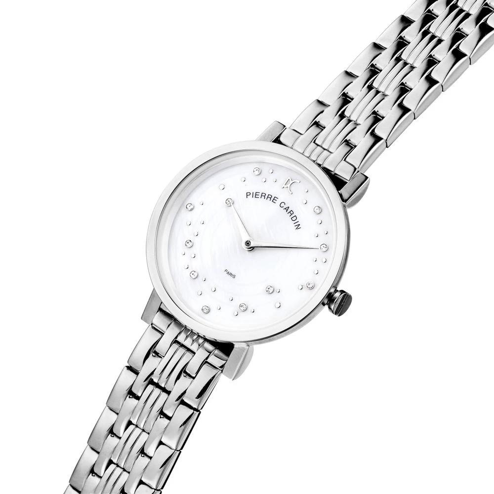 Pierre Cardin Graue Edelstahl-Dresswatch by Pierre Cardin