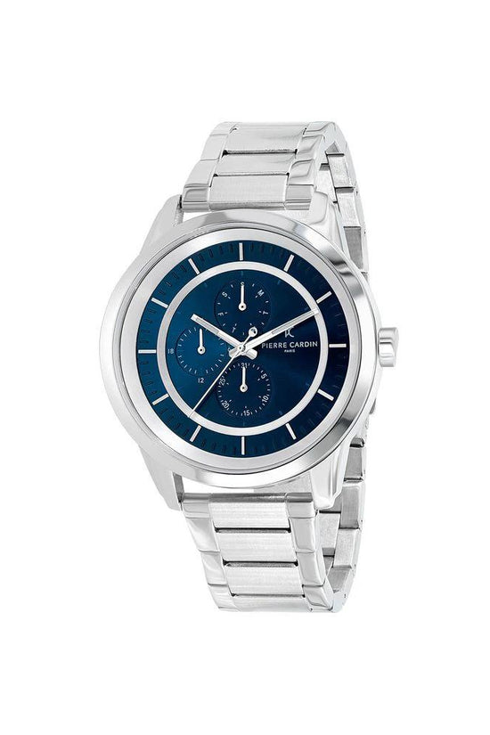 Pierre Cardin Graue Edelstahl-Dresswatch by Pierre Cardin