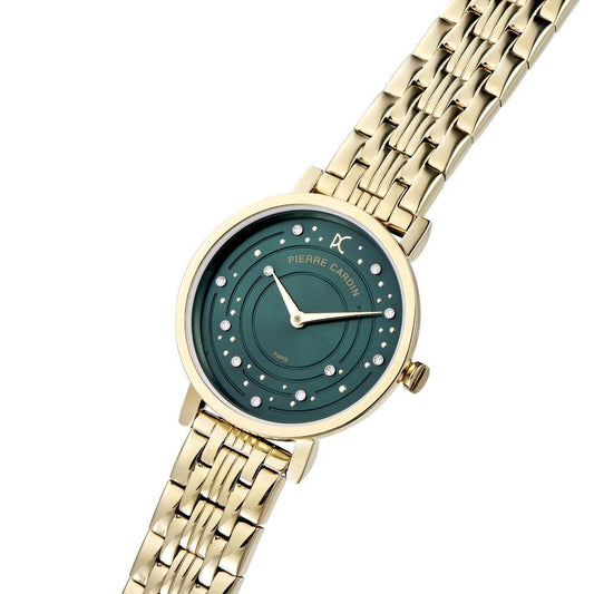 Pierre Cardin Goldfarbene Edelstahl-Dresswatch by Pierre Cardin
