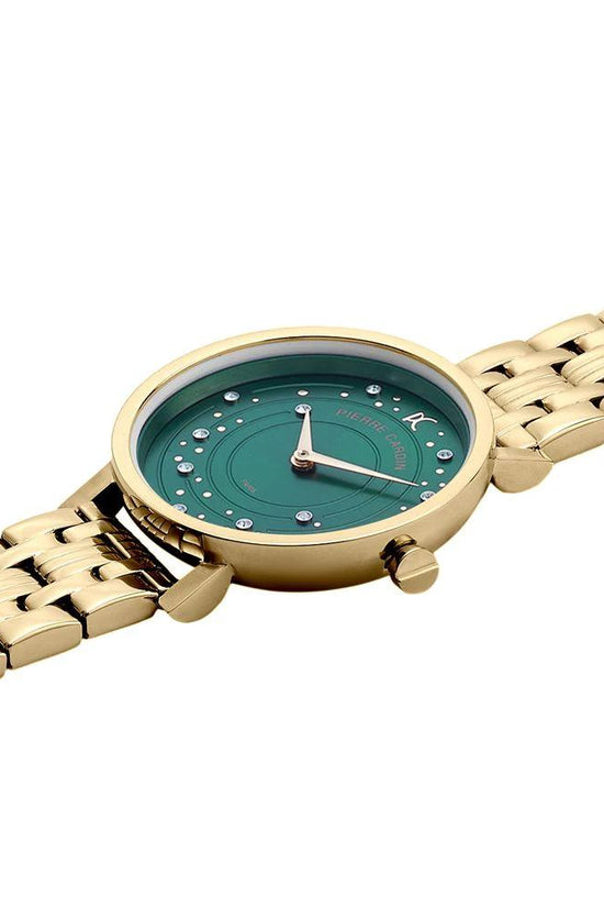 Pierre Cardin Goldfarbene Edelstahl-Dresswatch by Pierre Cardin