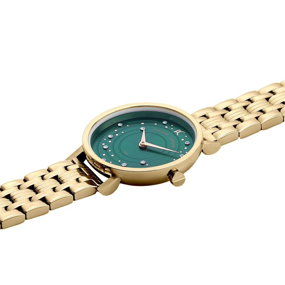 Pierre Cardin Goldfarbene Edelstahl-Dresswatch by Pierre Cardin