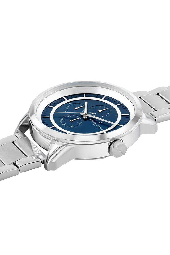 Pierre Cardin Graue Edelstahl-Dresswatch by Pierre Cardin