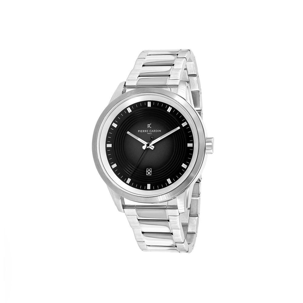 Pierre Cardin Graue Edelstahl-Dresswatch by Pierre Cardin