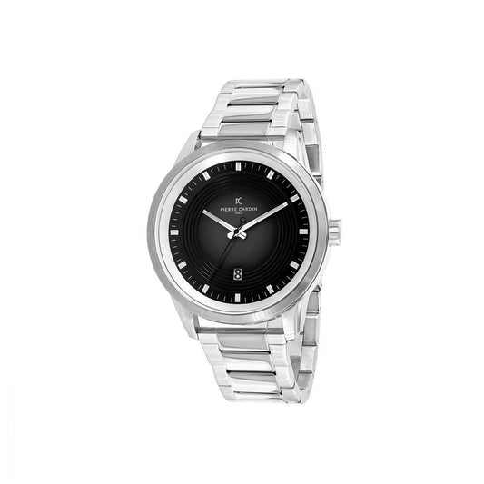 Pierre Cardin Graue Edelstahl-Dresswatch by Pierre Cardin