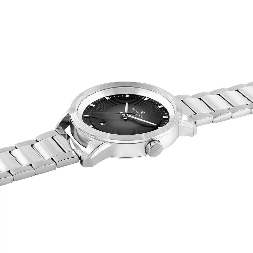 Pierre Cardin Graue Edelstahl-Dresswatch by Pierre Cardin