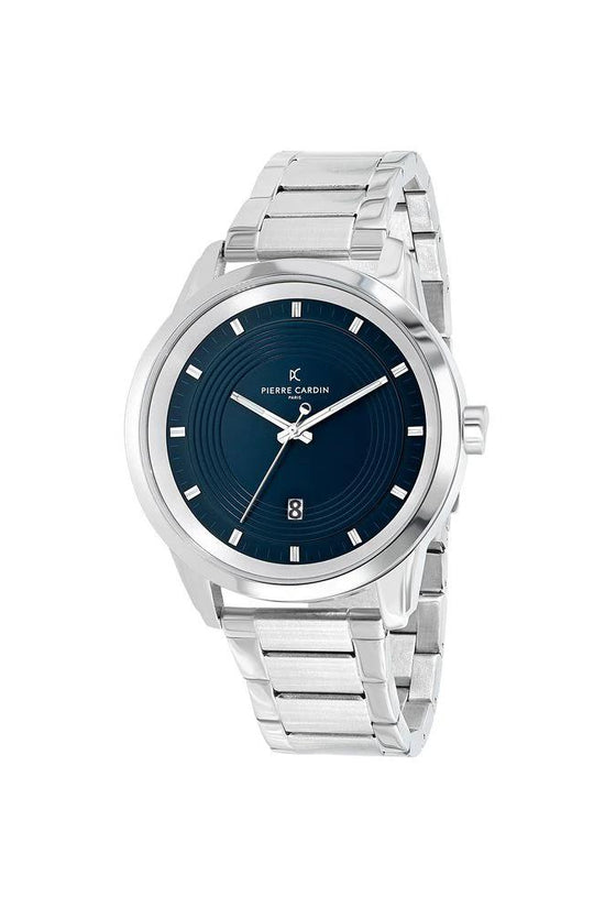 Pierre Cardin Graue Edelstahl-Dresswatch by Pierre Cardin
