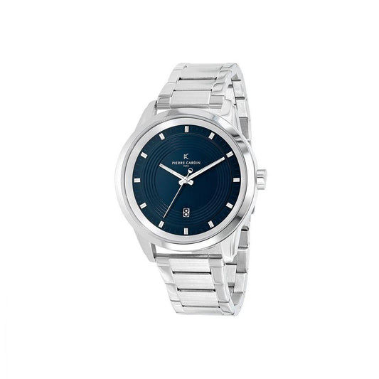 Pierre Cardin Graue Edelstahl-Dresswatch by Pierre Cardin